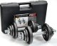 Hantle żeliwne 2x10 kg Profit Hammertone w walizce DK 4135 2
