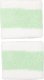 Frotki na nadgarstek Nike Swoosh Wristbands 2 szt. biało-zielone N0001565117OS 1