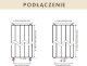 Polski grzejnik PIONOWY STYLE LINE 1600x500 moc:1666 PERFEKT 22 Dolny 48h 2