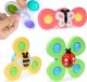 3 przyssawki sensoryczne grzechotka spinner ME-042 1
