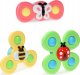 3 przyssawki sensoryczne grzechotka spinner ME-042 16