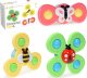 3 przyssawki sensoryczne grzechotka spinner ME-042 2