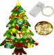 Choinka filcowa mata łańcuch led ozdoba dla dzieci A3M 7