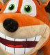 Crash Bandicoot maskotka Crash łapki w górze 32cm 1