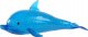 Delfin wyciskany Squeeze me Gniotek 20cm 1