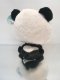 Panda miś maskotka plusz duża głowa 21cm 3