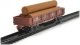 Lean Sport Kolejka rail king Parowóz + 3 Wagony 8