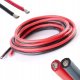 MSP Silikonowy przewód prądowy 22AWG 0,32mm2 1m CZARNY 2