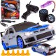 Samochód Do Driftu, Auto RC Drift 1:24 2,4 GHz 4WD SREBRNY 1