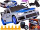 Samochód Do Driftu, Auto RC Drift 1:24 2,4 GHz 4WD SREBRNY 14