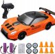 Samochód Do Driftu, Auto RC Drift 1:24 2,4 GHz 4WD POMARAŃCZOWY 12