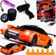 Samochód Do Driftu, Auto RC Drift 1:24 2,4 GHz 4WD POMARAŃCZOWY 33