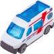 Metalowe Pojazdy Uprzywilejowane, Auta, Resoraki 6 Sztuk Zestaw 1:64 POGOTOWIE, AMBULANS 3