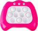 Pegaz Toys Zabawka Gra Elektroniczna Antystresowa Pop IT Sensoryczna, Wypychanka, Pad, Kontroler RÓŻOWY 2