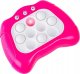 Pegaz Toys Zabawka Gra Elektroniczna Antystresowa Pop IT Sensoryczna, Wypychanka, Pad, Kontroler RÓŻOWY 7