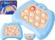 Pegaz Toys Zabawka Gra Elektroniczna Antystresowa Pop IT Sensoryczna, Wypychanka, Pad, Kontroler BŁĘKITNY 5