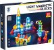 ProNice Klocki Magnetyczne, Konstrukcyjne, Świecące Elementy, Figury 3D 94 El. 3