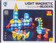 ProNice Klocki Magnetyczne, Konstrukcyjne, Świecące Elementy, Figury 3D 94 El. 9