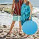 DUŻY NAMIOT PLAŻOWY TURYSTYCZNY SAMOROZKŁADAJĄCY SIĘ OCHRONNY UV NA PLAŻE 1