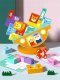 GRA LOGICZNA ZRĘCZNOŚCIOWA KLOCKI BALANSUJĄCY STATEK ARKA NOEGO TETRIS JHTOY-961 5