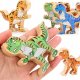 GRA ZRĘCZNOŚCIOWA LOGICZNA KLOCKI BALANSUJĄCE DINOZARY T-REX WIEŻA JHTOY-640 1