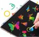 WYDRAPYWANKA ZDRAPYWANKA KOLOROWANKA NOTES A5 10 KARTEK RÓŻOWA 4