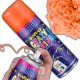 SERPENTYNA KONFETTI W SPRAYU NEON NA URODZINY IMPREZĘ POMARAŃCZOWY 250 ML 1