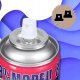 SERPENTYNA KONFETTI W SPRAYU NEON NA URODZINY IMPREZĘ ZIELONY 250 ML 4