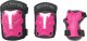 Ochraniacze Na Rolki Deskorolkę Rower Dla Dzieci S/M Różowe 2