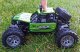 Autko Zdalnie Sterowane MONSTER TRUCK METAL LED RC green #A1 17