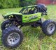 Autko Zdalnie Sterowane MONSTER TRUCK METAL LED RC green #A1 5