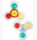 LUXMA przyssawki sensoryczne grzechotka spinner dla niemowląt 168JT-5 4