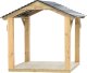 CLASSIC WORLD EDU Duży Drewniany Domek Altana 3