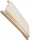 Wood OK 2X LEŻAK PLAŻOWY OGRODOWY DREWNIANY WOODOK moro tkanina + STOLIK KAWOWY SKŁADANY 4