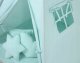 Namiot TIPI dla dzieci + mata + poduszki + zawieszki pióra - jasna mięta 7