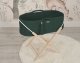 Kosz Mojżesza BOHO Handmade ze stojakiem - butelkowa zieleń 2