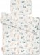 Komplet pościeli dla niemowląt z wypełnieniem 2-cz 75x100cm NEWBORN - sky adventure 2