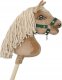 Kantar dla konia Hobby Horse A4 zapinany mały - butelkowa zieleń 1