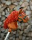 Hobby Horse Mały koń na kiju Premium - kasztan A4 4