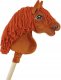 Hobby Horse Mały koń na kiju Premium - kasztan A4 6