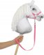 Uwiąz dla Hobby Horse z taśmy - różowy 1