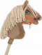 Kantar dla konia Hobby Horse A4 zapinany mały - pomarańczowy 3
