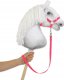 Uwiąz dla Hobby Horse z taśmy - neon pink 1