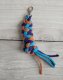Uwiąz dla Hobby Horse ze sznurka - ciemny fiolet/ turkus/ terracota 2