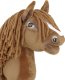 Hobby Horse Mały koń na kiju Premium - jasny kasztan A4 4