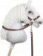 Wodze dla konia Hobby Horse - brązowe 2