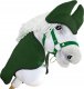 Zestaw dla Hobby Horse A3: derka + nauszniki - zielony 4
