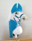 Zestaw dla Hobby Horse A4: derka + nauszniki -turkusowy 1