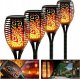 Lampy solarne ogrodowe pochodnie 12LED 4szt. 1