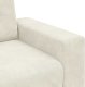 vidaXL Sofa dwuosobowa, kremowa, 140 cm, aksamit 7